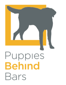 Puppies Behind Bars Logo